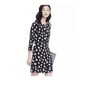 Banana Republic Women Sheath Career Formal Dress Long Sleeve Size 2